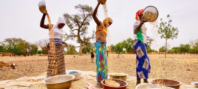 UNOCHA/Giles Clarke In Burkina Faso, the number of people facing a critical lack of food has increased.