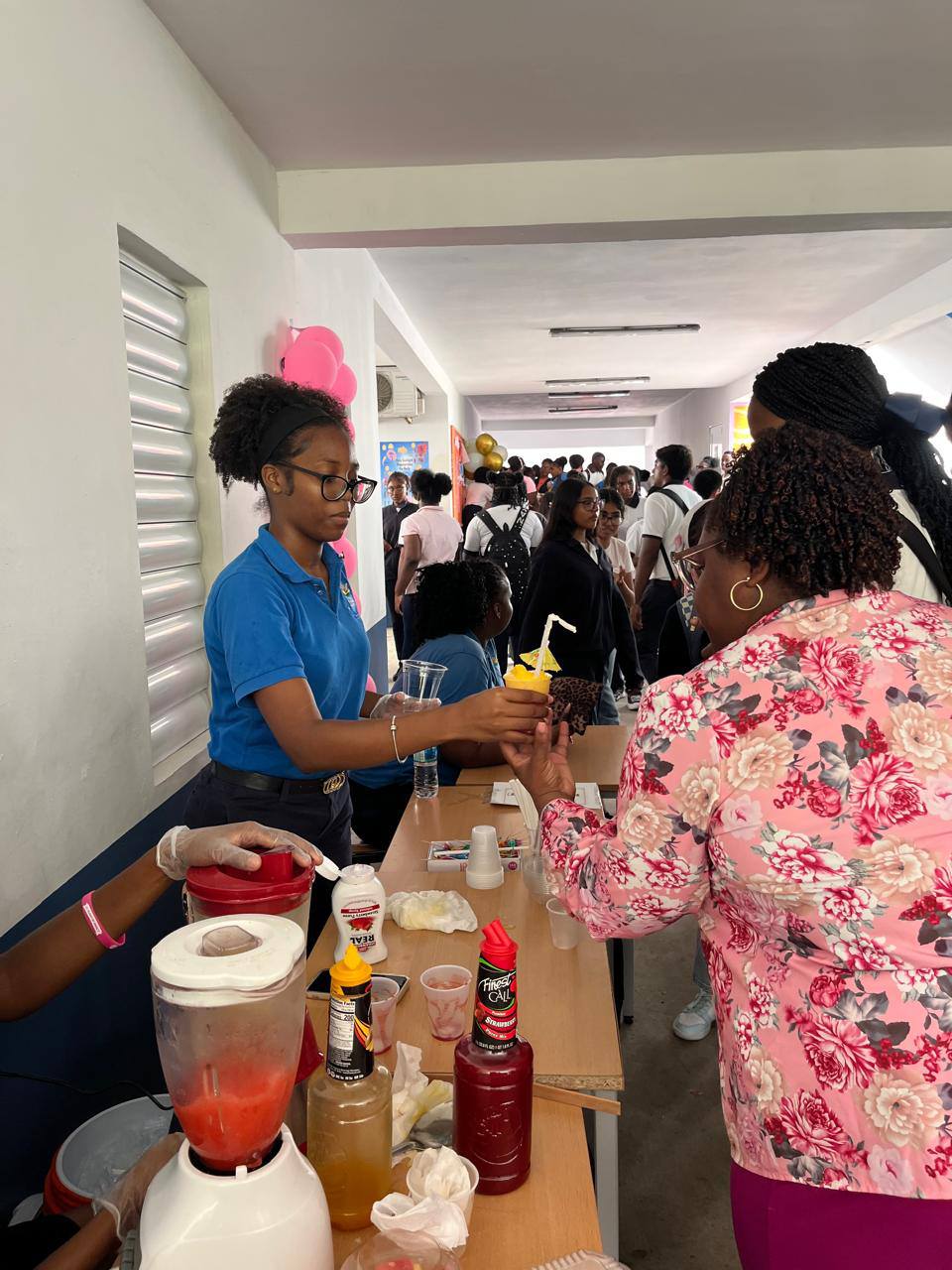 SXM ACAD PIX4 Cape Entrep Student participate in Entrepreneurship Day