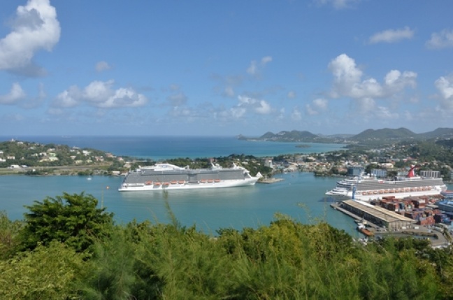 Castries, St. Lucia (Copyright Paul Whishart Shutterstock)