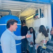 Statia Receives First Mobile Water Production Unit