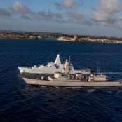 Dutch Naval Vessel HNLMS Van Amstel takes Over HNLMS Friesland